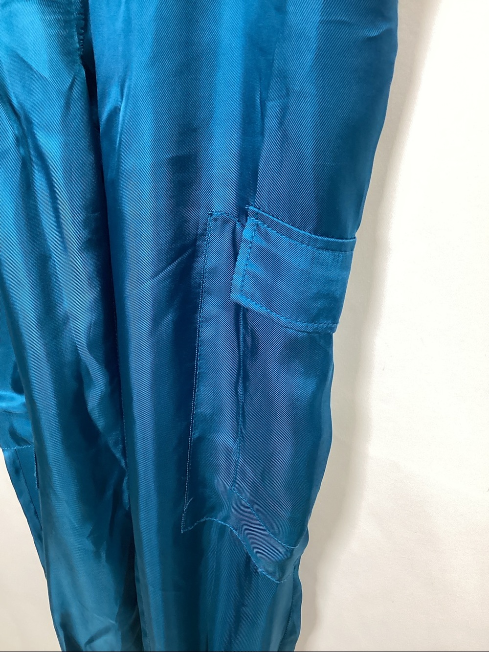 CINQ a SEPT Crepe Giles Pant Teal Blue/Green Size XS - Picture 8 of 13